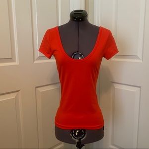 NWOT- Victoria’s Secret  Low-back Stretch Tee